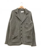 OUR LEGACYアワーレガシー）の古着「LAMBS WOOL CARDIGAN」｜グレー