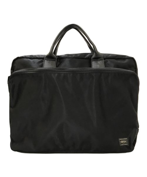 PORTER（ポーター）PORTER (ポーター) TIME 2WAY BRIEFCASE ブラックの古着・服飾アイテム