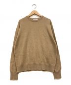 EVERYDAY I LIKE.エヴリデイ アイ ライク）の古着「Basic Cashmere クルーネックプルオーバー」｜ベージュ