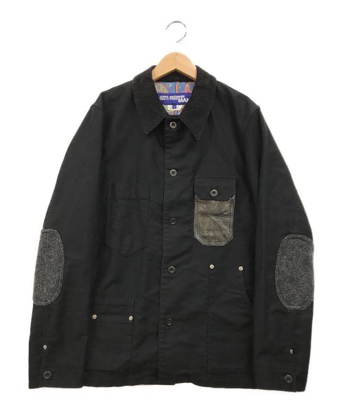 COMME des GARCONS JUNYA WATANABE MAN（コム デ ギャルソン ジュンヤ ワタナベ マン）COMME des GARCONS JUNYA WATANABE MAN (コム デ ギャルソン ジュンヤ ワタナベ マン) カバーオール ブラック サイズ:Sの古着・服飾アイテム