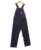 CarHarttカーハート）の古着「DUCK BIB OVERALLS」｜ネイビー