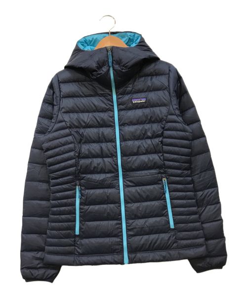 Patagonia（パタゴニア）Patagonia (パタゴニア) ダウンセーターフーディ ネイビー サイズ:Sの古着・服飾アイテム