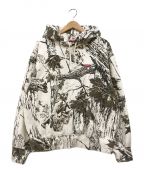 SUPREMEシュプリーム）の古着「Small Box Hooded Sweatshirt Snow Camo」｜ホワイト×カーキ