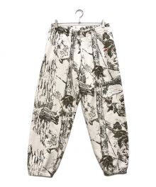 SUPREME（シュプリーム）の古着「Small Box Sweat Pants snow camo」｜ホワイト×カーキ