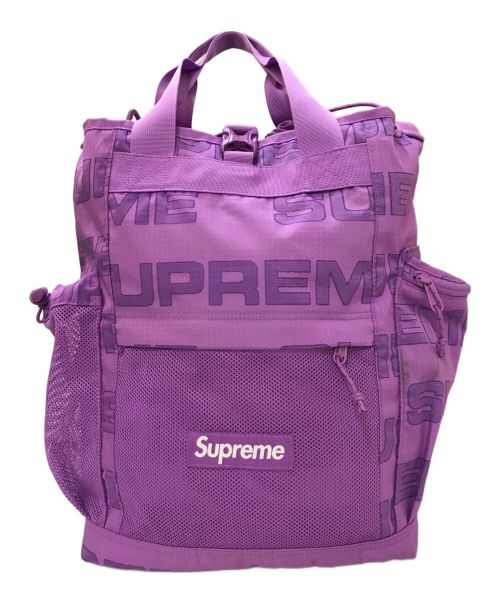 SUPREME（シュプリーム）SUPREME (シュプリーム) Utility Tote BAG パープルの古着・服飾アイテム