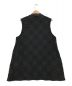 masu (エムエーエスユー) CLOVER PILE VEST ブラック サイズ:46：8000円