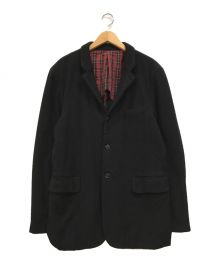 COMME des GARCONS HOMME PLUS（コムデギャルソンオムプリュス）の古着「縮絨4Bジャケット」｜ブラック