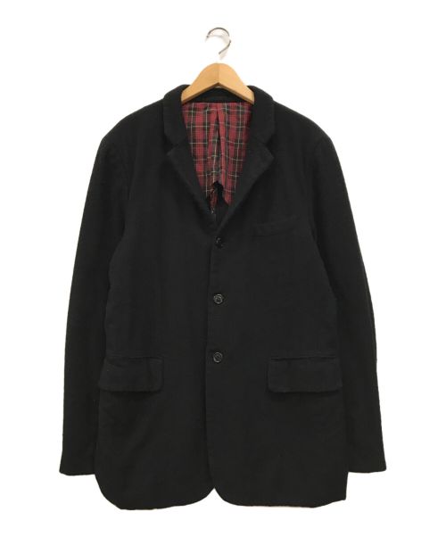 COMME des GARCONS HOMME PLUS（コムデギャルソンオムプリュス）COMME des GARCONS HOMME PLUS (コムデギャルソンオムプリュス) 縮絨4Bジャケット ブラック サイズ:Lの古着・服飾アイテム