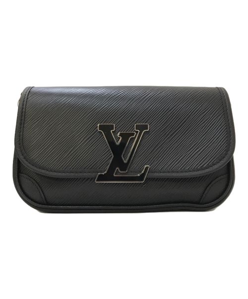 LOUIS VUITTON（ルイ ヴィトン）LOUIS VUITTON (ルイ ヴィトン) ビュシ NM ショルダーバッグ ブラックの古着・服飾アイテム