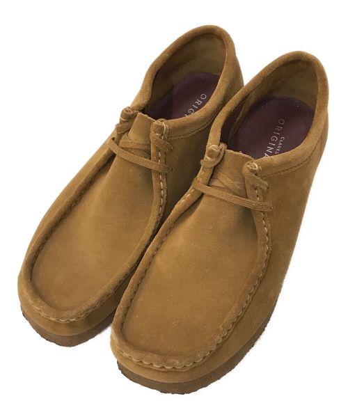 CLARKS（クラークス）CLARKS (クラークス) ワラビーシューズ ベージュ サイズ:26.5の古着・服飾アイテム