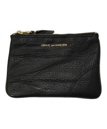 COMME des GARCONS（コムデギャルソン）の古着「WASHED WALLET ZIP POUCH」｜ブラック