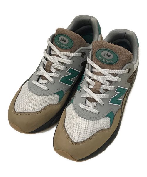 NEW BALANCE（ニューバランス）NEW BALANCE (ニューバランス) ATMOS (アトモス) 580 “WOOD ESCAPE” ブラウン×グリーン サイズ:27.5㎝の古着・服飾アイテム