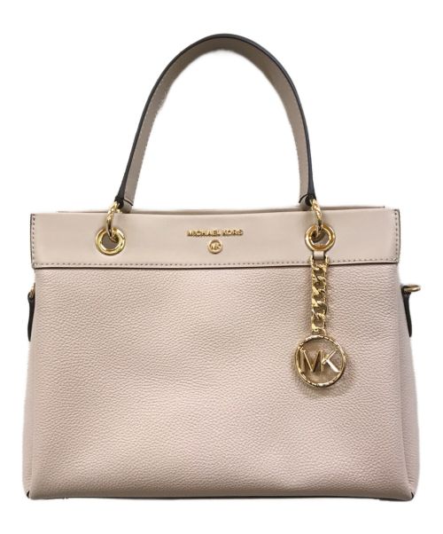 MICHAEL KORS（マイケルコース）MICHAEL KORS (マイケルコース) スーザン サッチェル ミディアム ピンクの古着・服飾アイテム