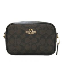 COACH（コーチ）の古着「ミニジェイミー カメラバッグ」｜ブラック×ブラウン