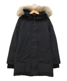 CANADA GOOSE（カナダグース）の古着「VICTORIA PARKA ダウンコート」｜ブラック