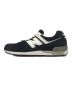 NEW BALANCE (ニューバランス) ローカットスニーカー ネイビー サイズ:26.5㎝：11000円