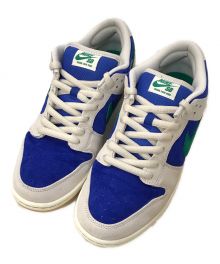 NIKE SB（ナイキエスビー）の古着「Dunk Low "Phantom/Malachite/Hyper Royal"」｜ブルー×ベージュ