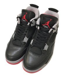 NIKE（ナイキ）の古着「Air Jordan 4 Retro "Bred Reimagined"」｜ブラック