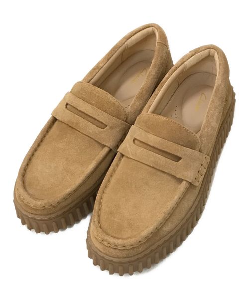 CLARKS（クラークス）CLARKS (クラークス) トーヒルペニー/Torhill Penny ベージュ サイズ:24㎝の古着・服飾アイテム