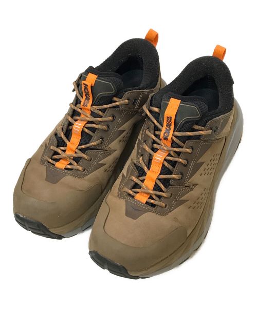 HOKAONEONE（ホカオネオネ）HOKAONEONE (ホカオネオネ) KAHA LOW GTX スニーカー ブラウン サイズ:27㎝の古着・服飾アイテム