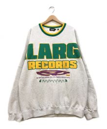 X-LARGE（エクストララージ）の古着「CREWNECK SWEAT」｜グレー×グリーン