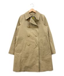 MACKINTOSH（マッキントッシュ）の古着「ゴム引きトレンチコート」｜ベージュ