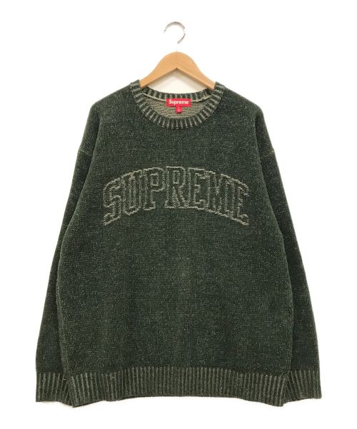 SUPREME（シュプリーム）SUPREME (シュプリーム) Contract Arc Sweater ニット オリーブ サイズ:XLの古着・服飾アイテム