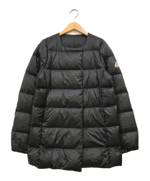 Pyrenex（ピレネックス）Pyrenex (ピレネックス) タフタ ナイロンラウンドカラーダウンジャケット COCOON ブラック サイズ:JP38の古着・服飾アイテム