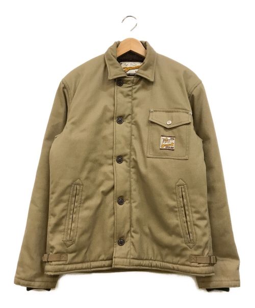 Schott（ショット）Schott (ショット) N-1 デッキジャケット ベージュ サイズ:Mの古着・服飾アイテム