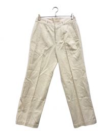 OLD JOE & Co.（オールドジョー）の古着「FRONT TUCK ARMY TROUSER」｜ベージュ