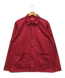 SUPREME（シュプリーム）の古着「Small Box Logo Shop Jacket」｜レッド