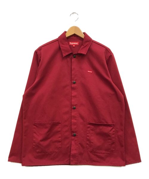 SUPREME（シュプリーム）SUPREME (シュプリーム) Small Box Logo Shop Jacket レッド サイズ:Mの古着・服飾アイテム