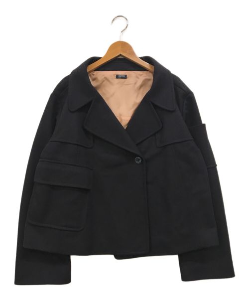 JIL SANDER NAVY（ジルサンダー ネイビー）JIL SANDER NAVY (ジルサンダー ネイビー) ショートマルチポケットコート ネイビー サイズ:38の古着・服飾アイテム