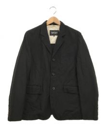 COMME des GARCONS HOMME DEUX（コムデギャルソン オム ドゥ）の古着「ウールリネン3Bジャケット」｜ブラック