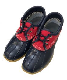 L.L.Bean×BEAMS PLUS×BEAMS BOY（エルエルビーン×ビームスプラス×ビームスボーイ）の古着「Deluxe Canvas Gum Shoes」｜ネイビー×レッド