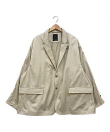 DAIWA PIER39（ダイワ ピア39）の古着「Tech Loose 2B Jacket Twill ジャケット」｜ベージュ