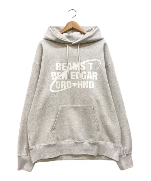 BEAMS T（ビームスティー）BEAMS T (ビームスティー) 別注 Benjamin Edgar / Hoodie グレー サイズ:Lの古着・服飾アイテム