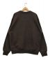 BEAMS T (ビームスティー) 別注 HIROTTON / ART FOR EVERYDAY LOGO CREWNECK SWEAT ブラウン サイズ:XL：7000円