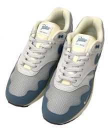 NIKE×Patta（ナイキ×パタ）の古着「Air Max 1 "Noise Aqua" ローカットスニーカー」｜グレー×ブルー