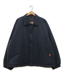 VANS×TOKYO DESIGN COLLECTIVE（バンズ×トウキョウデザインコレクティブ）の古着「REVERSIBLE PUFF COACH JACKET コーチジャケット」｜NAVY BLAZER