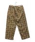 BEAMS (ビームス) FARAH (ファーラー) TOO HOT Limited (トゥーホットリミテッド) 総柄 PANTS ブラウン×レッド サイズ:L：8000円