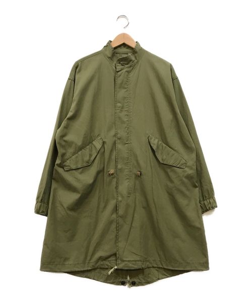 UNUSED（アンユーズド）UNUSED (アンユーズド) ミリタリーモッズコート オリーブの古着・服飾アイテム