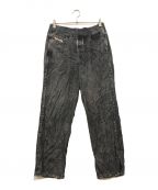 DIESELディーゼル）の古着「DENIM-EFFECT P-FERGY-A PANTS」｜ブラック