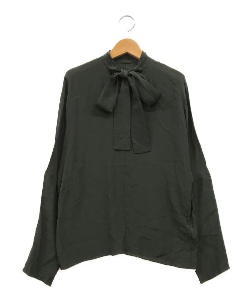 Plage（プラージュ）Plage (プラージュ) SILK RAYON BOW グリーン サイズ:Fの古着・服飾アイテム