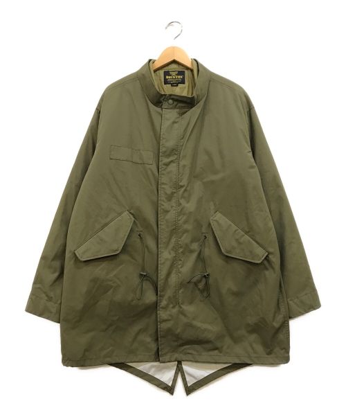 HOUSTON（ヒューストン）HOUSTON (ヒューストン) 3WAY M-65 THINSULAT モッズコート グリーン サイズ:Lの古着・服飾アイテム