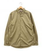 THE NORTHFACE PURPLELABELザ・ノースフェイス パープルレーベル）の古着「Typewriter B.D. L/S Shirt」｜ベージュ