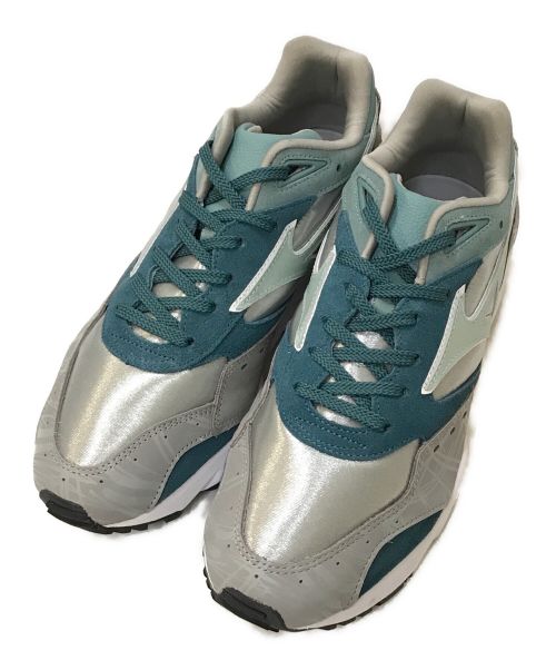 MIZUNO（ミズノ）MIZUNO (ミズノ) HANON (ハノン) CONTENDER HANON スニーカー SILVER/LIGHT GREEN/G サイズ:28㎝の古着・服飾アイテム