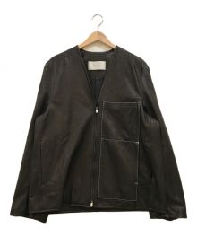 PRASTHANA（プラスターナ）の古着「LC1 Leather Blouson レザーブルゾン」｜ブラック