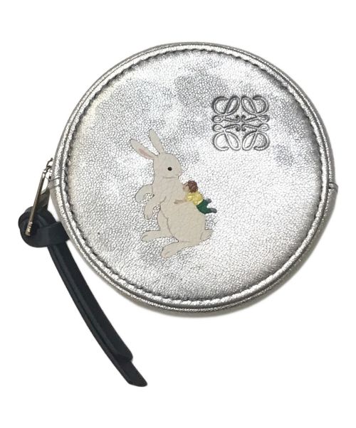 LOEWE（ロエベ）LOEWE (ロエベ) BUNNIES COOKIE COINCASE バニーズクッキーコインケース シルバーの古着・服飾アイテム