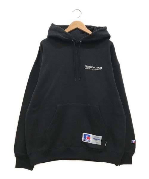 RUSSELL ATHLETIC（ラッセルアスレチック）RUSSELL ATHLETIC (ラッセルアスレチック) NEIGHBORHOOD (ネイバーフッド) SWEAT HOODIE LS ブラック サイズ:Lの古着・服飾アイテム